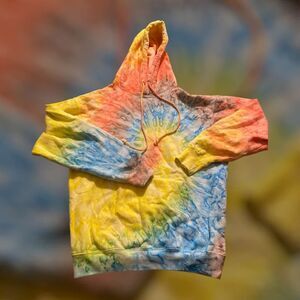 Vintage 90’s Exist Tie-Dye Hoodie Size Small
